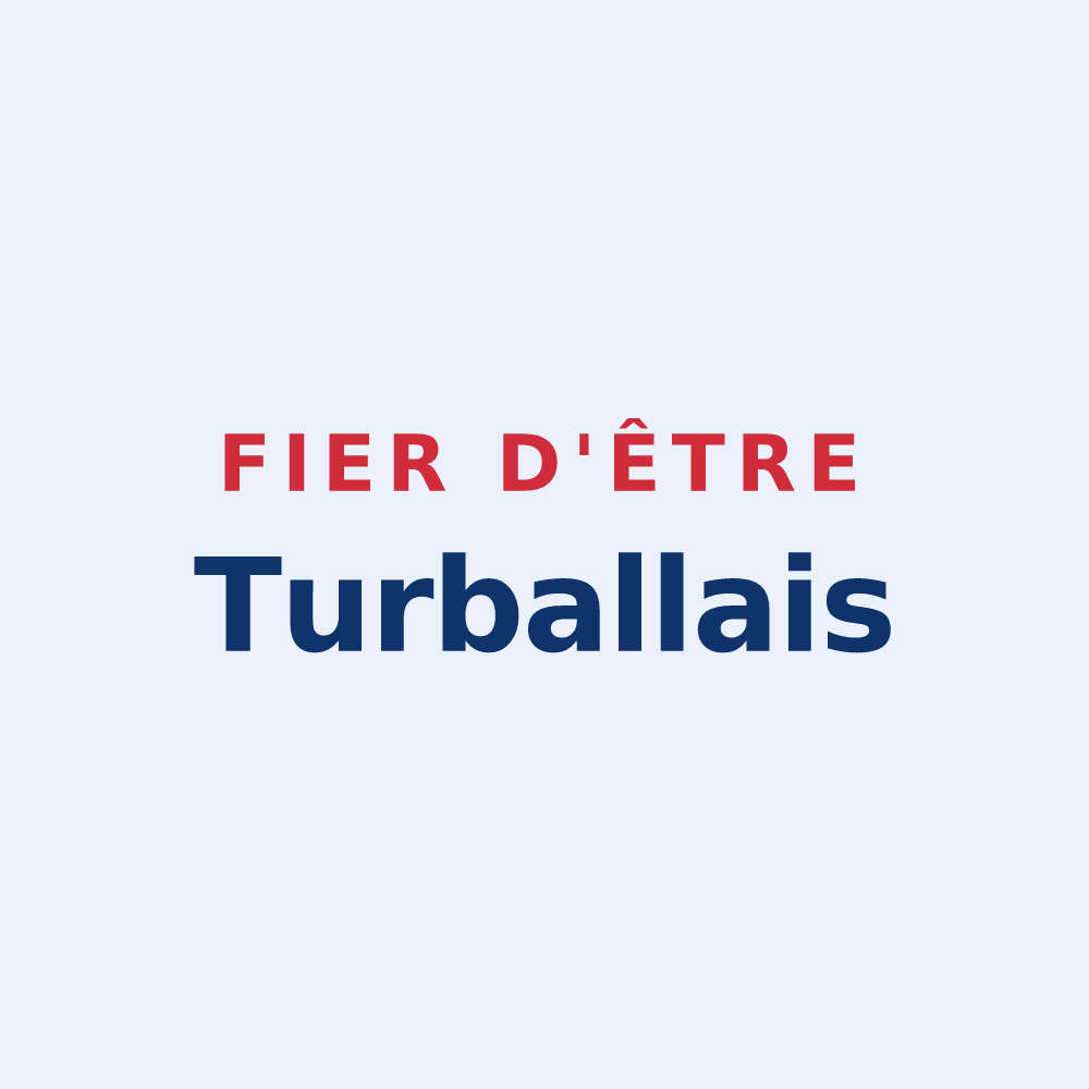 Sticker « Fier d'être Turballais » — design pour La Turballe