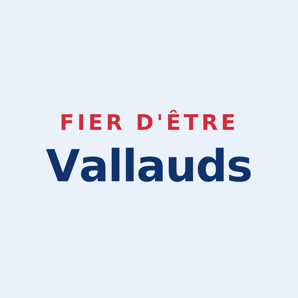 Sticker « Fier d'être Vallauds » — design pour La Valla-en-Gier