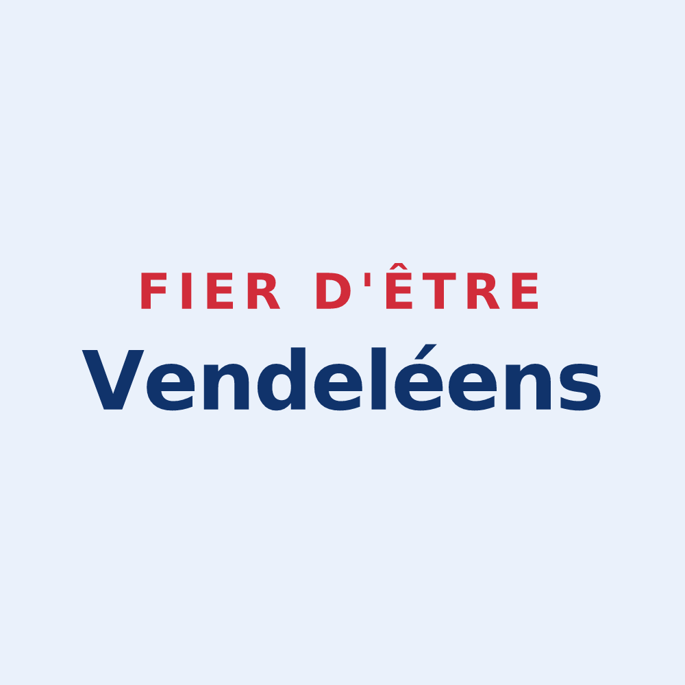 Sticker « Fier d'être Vendeléens » — design pour La Vendelée