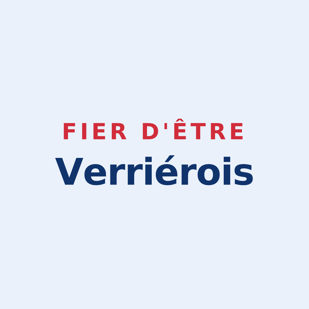 Sticker « Fier d'être Verriérois » — design pour La Verrière