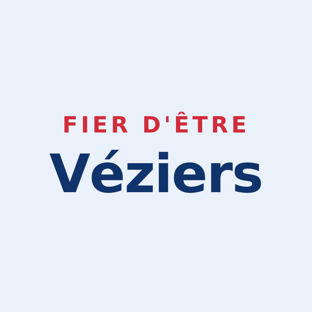 Sticker « Fier d'être Véziers » — design pour La Vèze