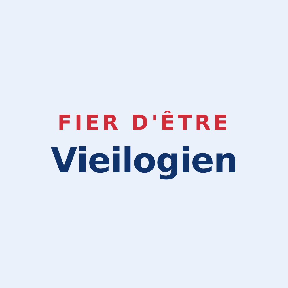 Sticker « Fier d'être Vieilogien » — design pour La Vieille-Loye