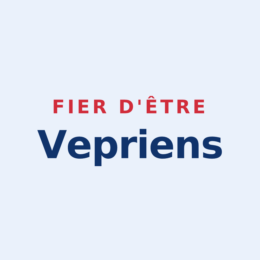 Sticker « Fier d'être Vepriens » — design pour La Voivre