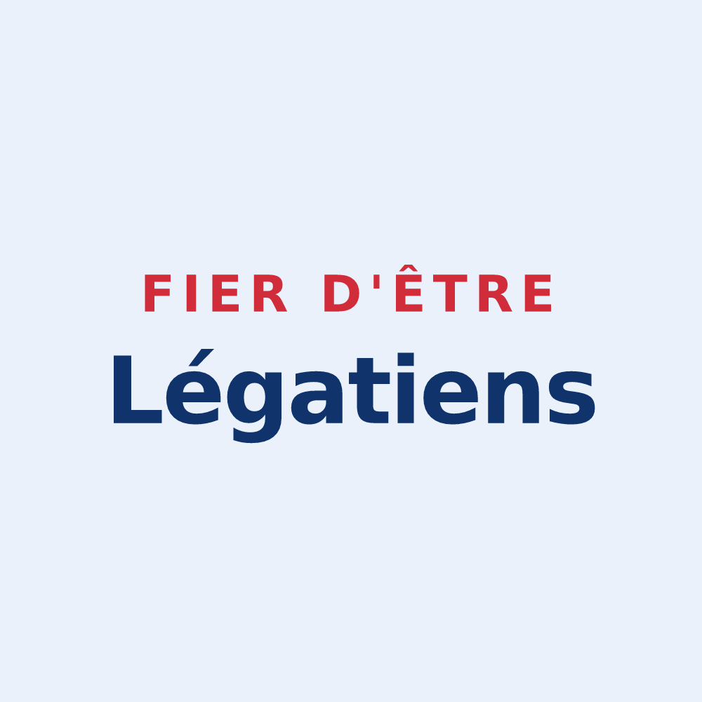 Sticker « Fier d'être Légatiens » — design pour Laas