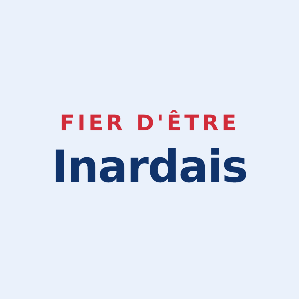 Sticker « Fier d'être Inardais » — design pour Labarthe-Inard