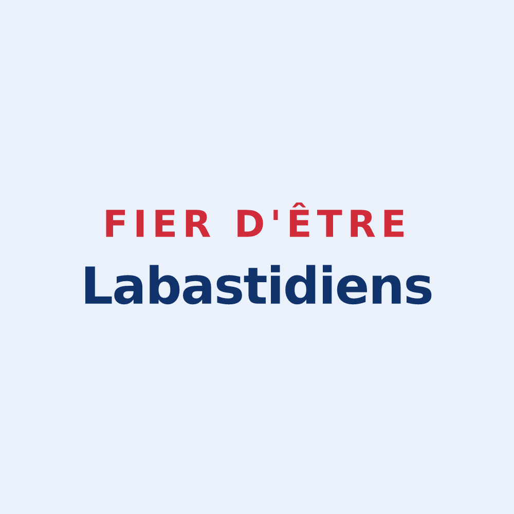 Sticker « Fier d'être Labastidiens » — design pour Labastide-Savès