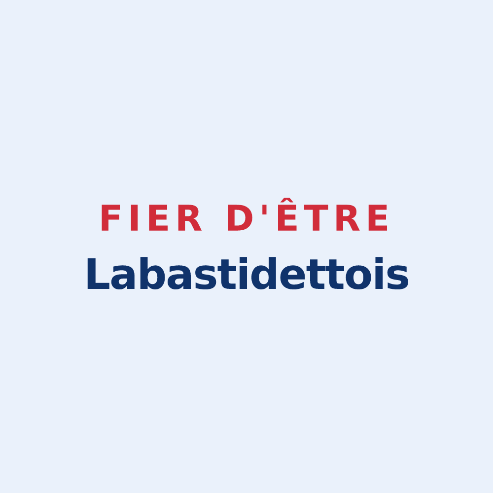 Sticker « Fier d'être Labastidettois » — design pour Labastidette