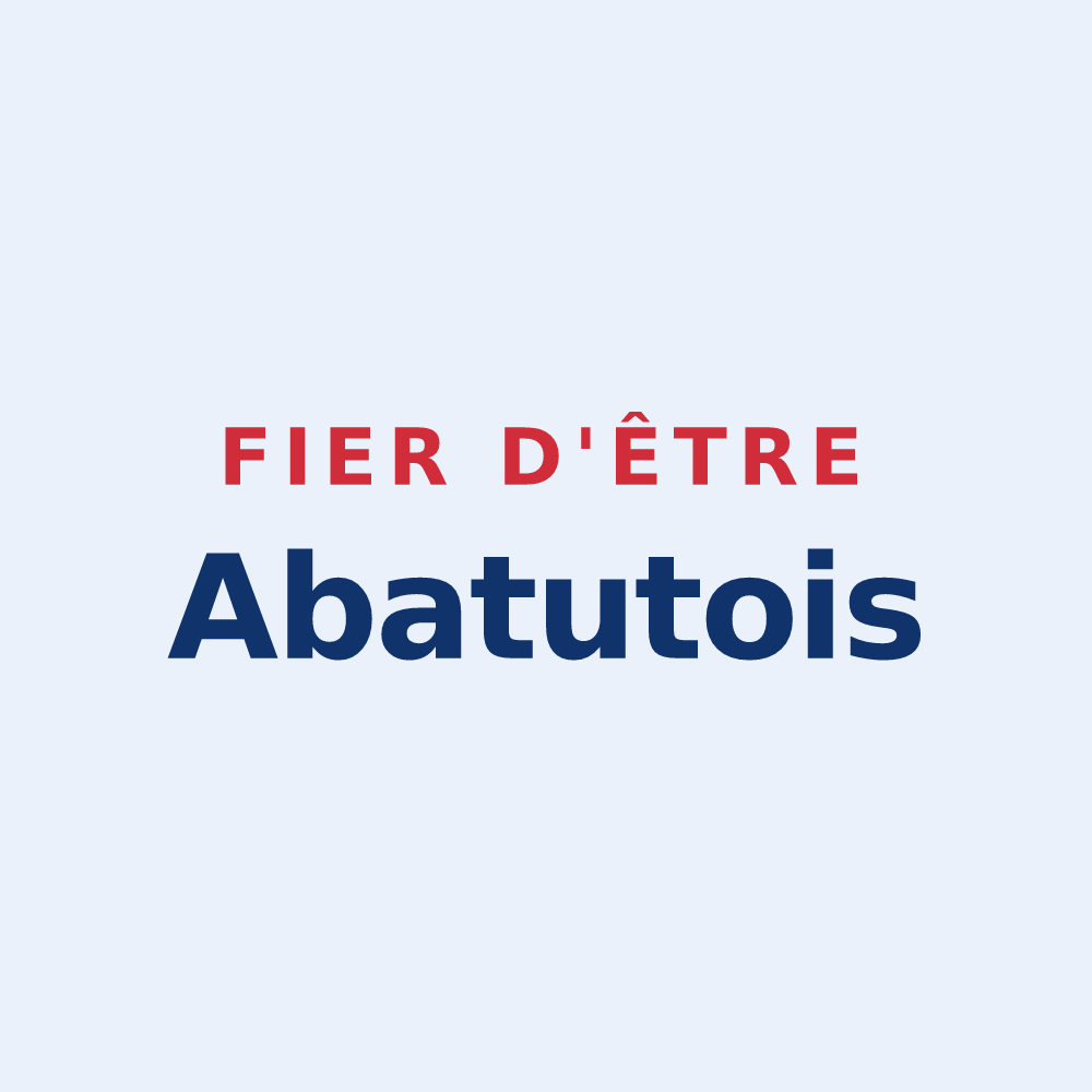 Sticker « Fier d'être Abatutois » — design pour Labatut