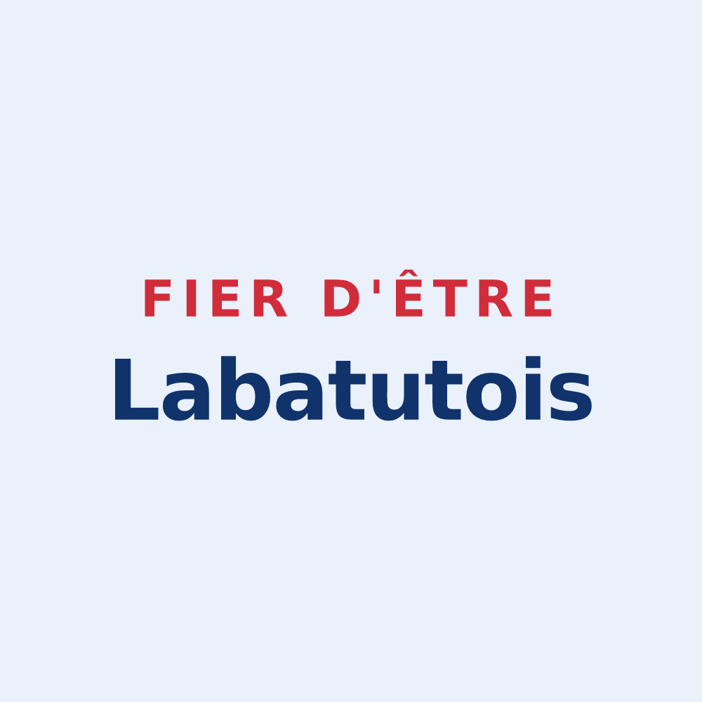 Sticker « Fier d'être Labatutois » — design pour Labatut-Rivière