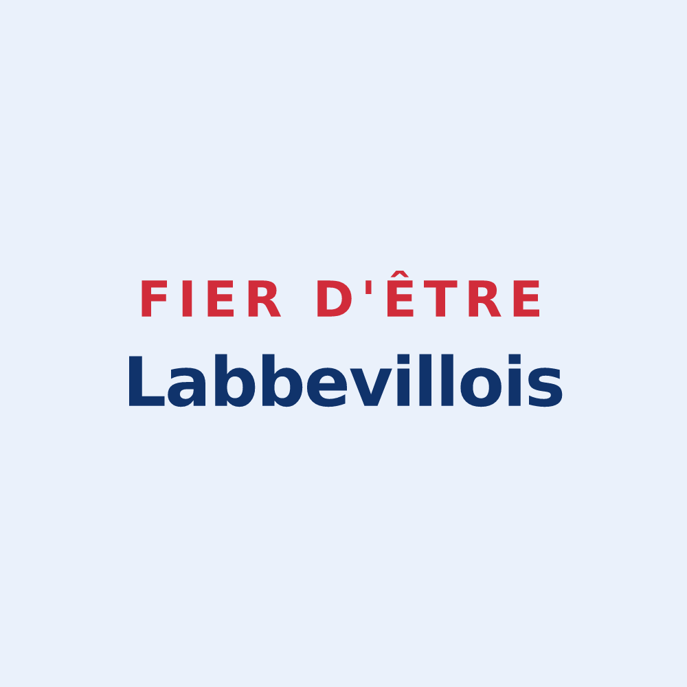 Sticker « Fier d'être Labbevillois » — design pour Labbeville