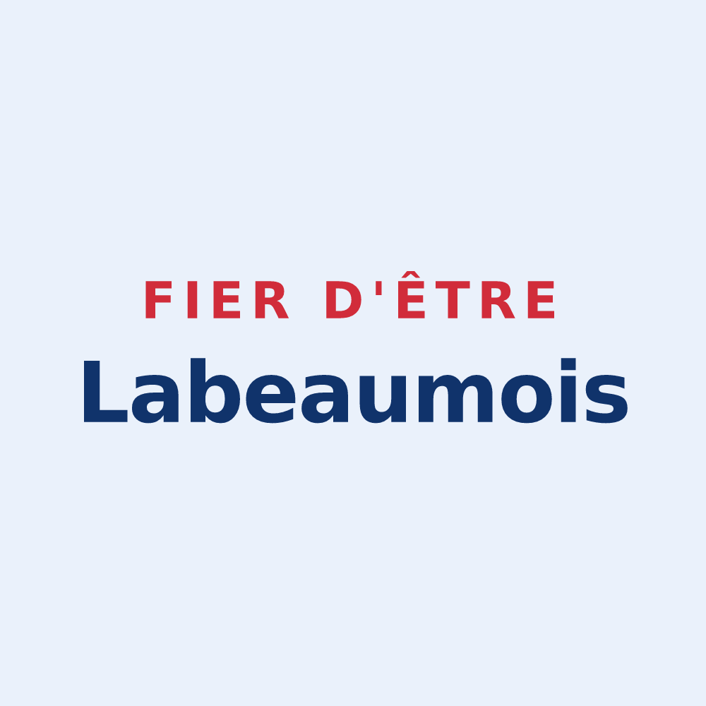 Sticker « Fier d'être Labeaumois » — design pour Labeaume