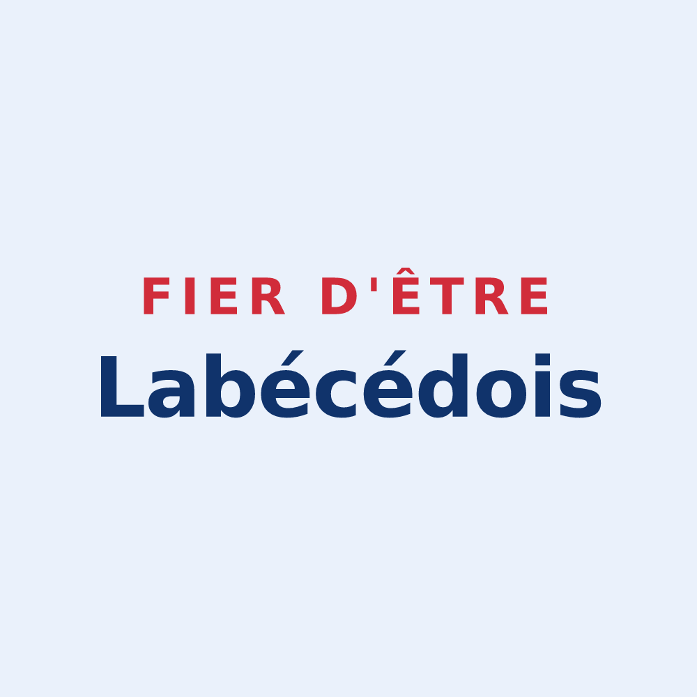 Sticker « Fier d'être Labécédois » — design pour Labécède-Lauragais