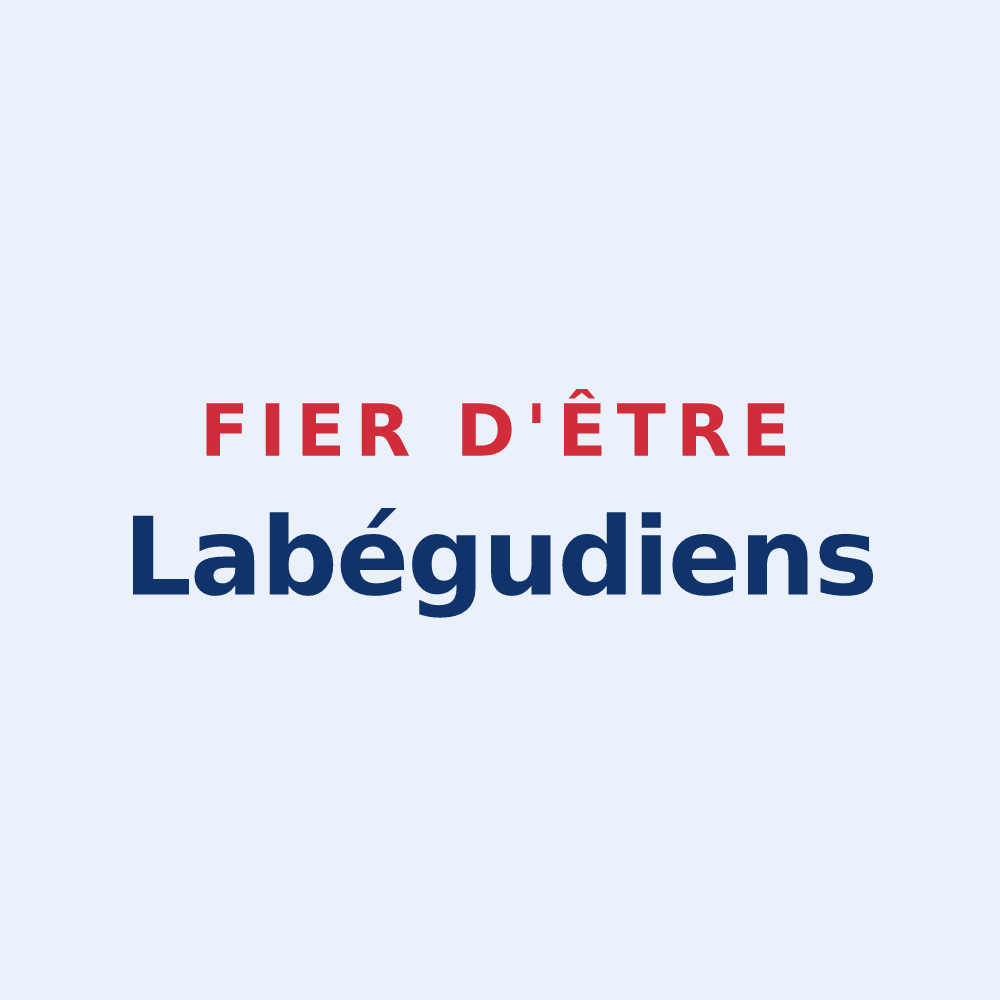 Sticker « Fier d'être Labégudiens » — design pour Labégude