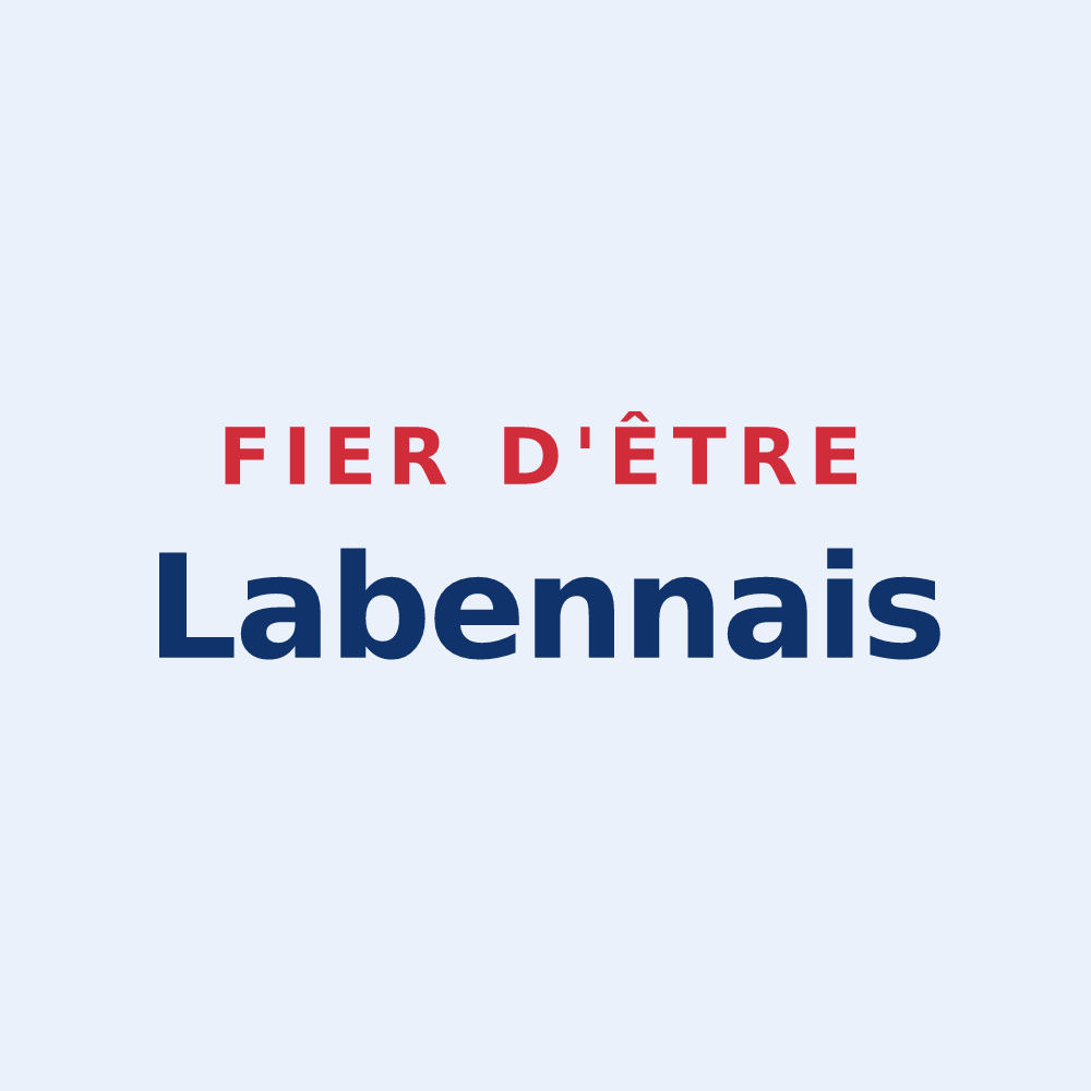 Sticker « Fier d'être Labennais » — design pour Labenne
