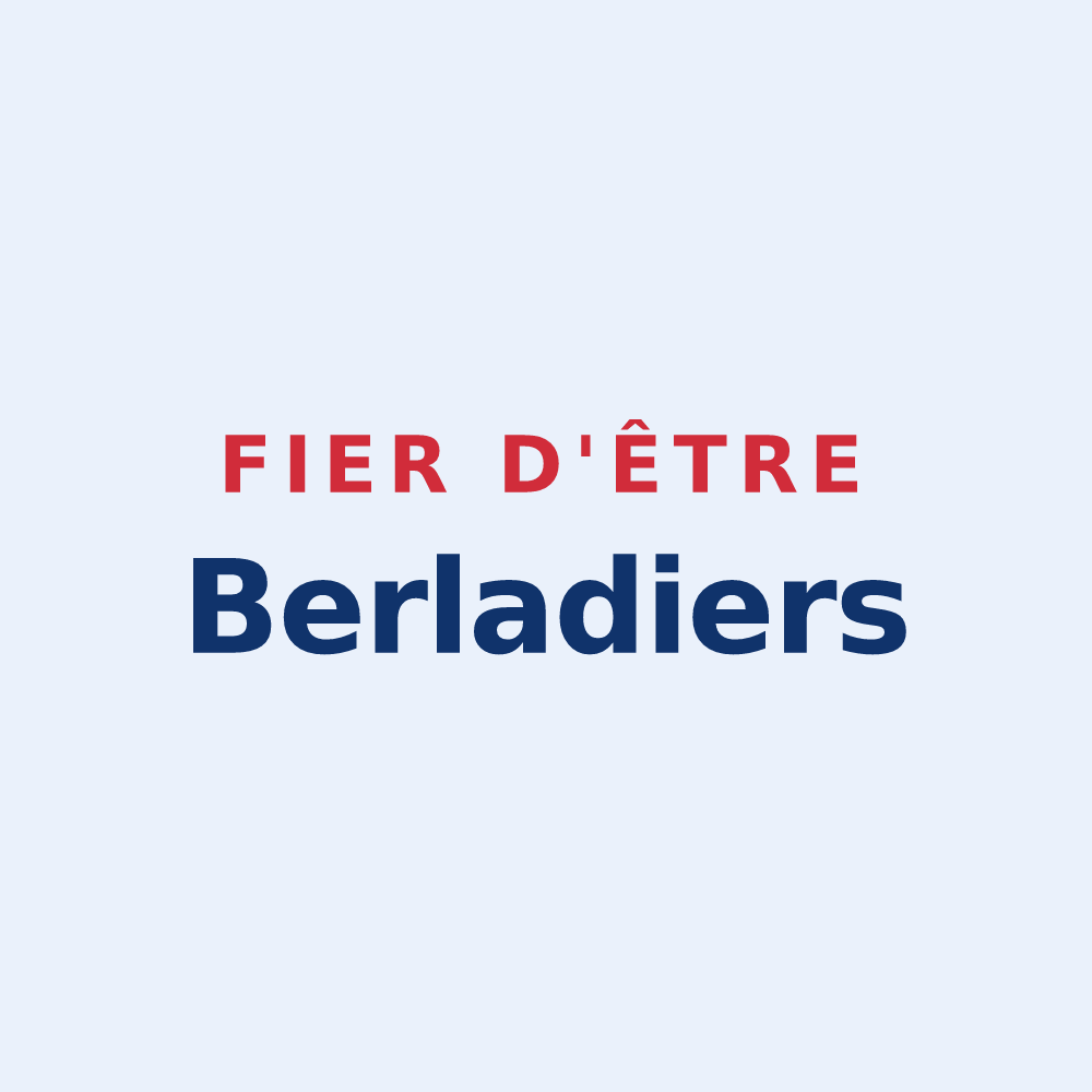 Sticker « Fier d'être Berladiers » — design pour Laberlière
