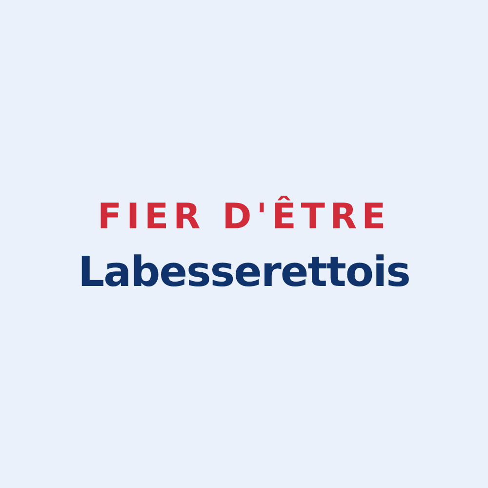Sticker « Fier d'être Labesserettois » — design pour Labesserette
