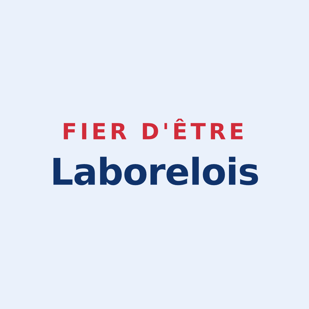 Sticker « Fier d'être Laborelois » — design pour Laborel
