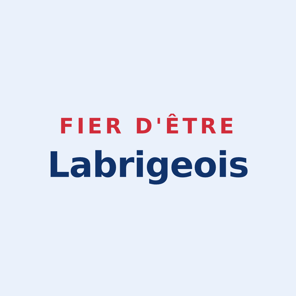 Sticker « Fier d'être Labrigeois » — design pour Labrihe