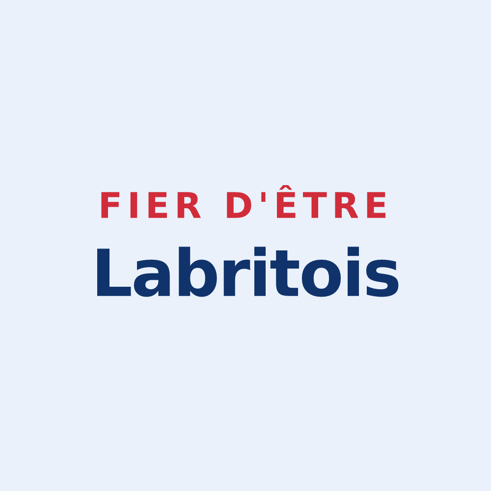 Sticker « Fier d'être Labritois » — design pour Labrit