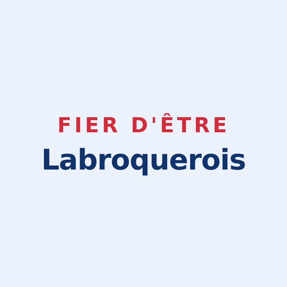 Sticker « Fier d'être Labroquerois » — design pour Labroquère