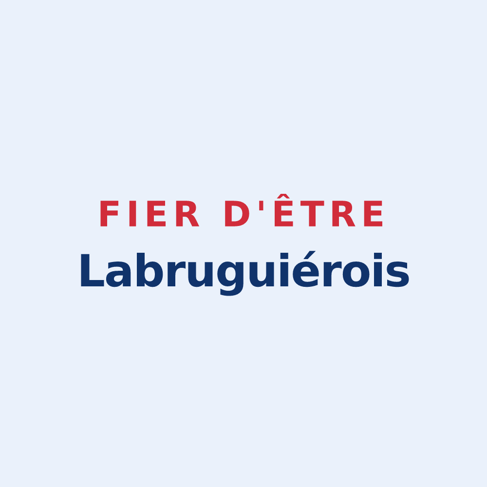 Sticker « Fier d'être Labruguiérois » — design pour Labruguière