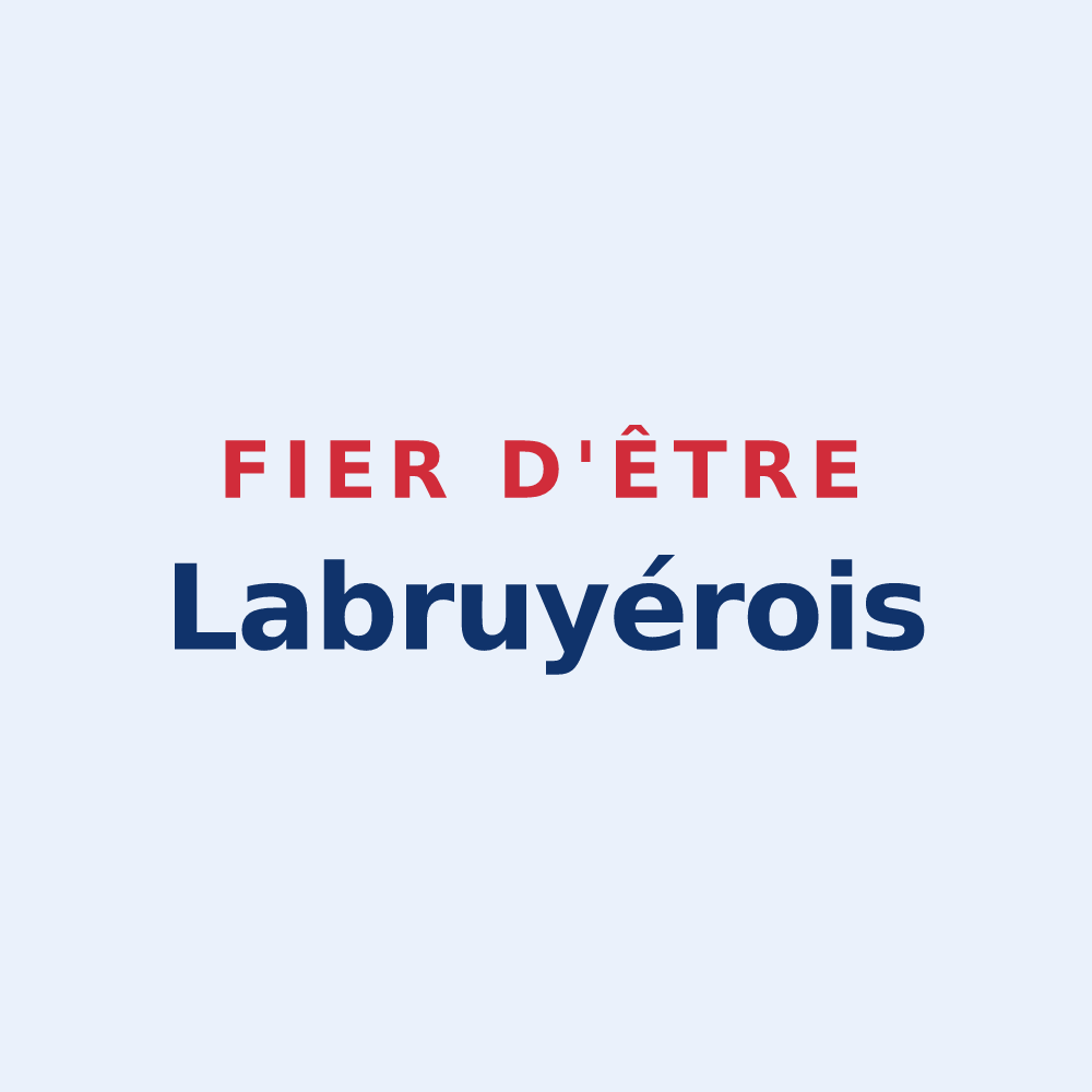 Sticker « Fier d'être Labruyérois » — design pour Labruyère-Dorsa