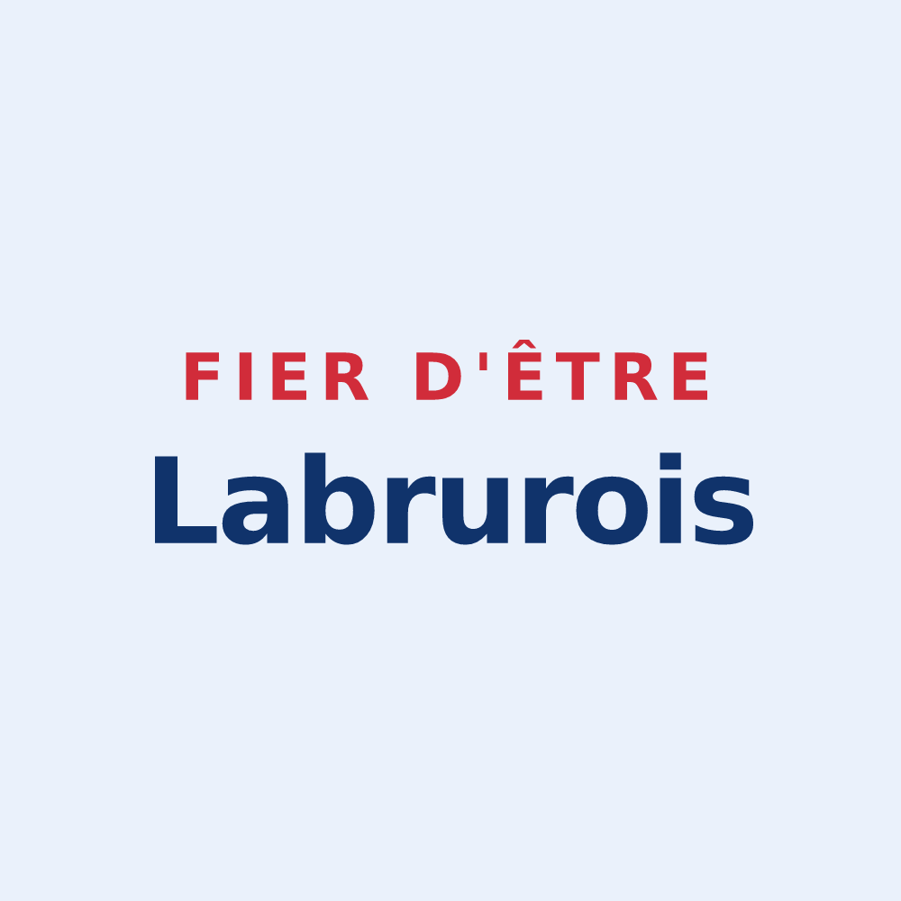 Sticker « Fier d'être Labrurois » — design pour Labruyère
