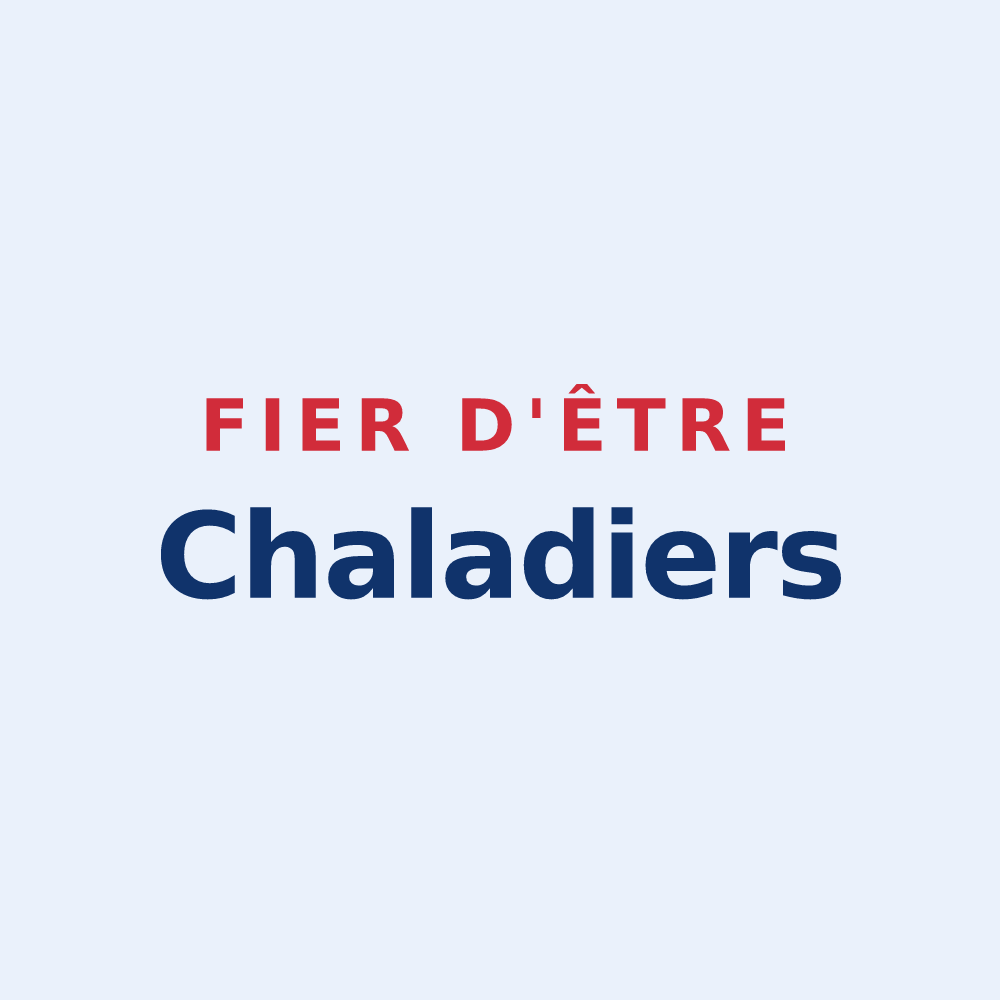 Sticker « Fier d'être Chaladiers » — design pour Lachalade