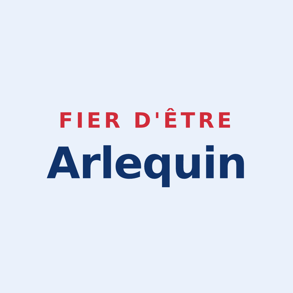 Sticker « Fier d'être Arlequin » — design pour Lachassagne