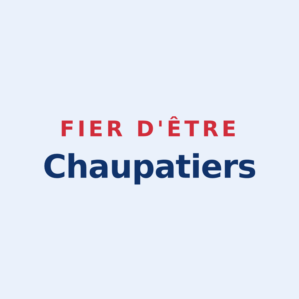 Sticker « Fier d'être Chaupatiers » — design pour Lachau