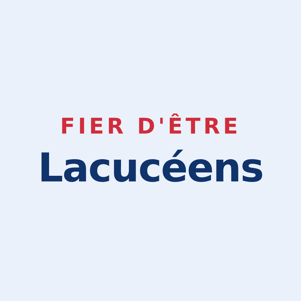 Sticker « Fier d'être Lacucéens » — design pour Lachaussée