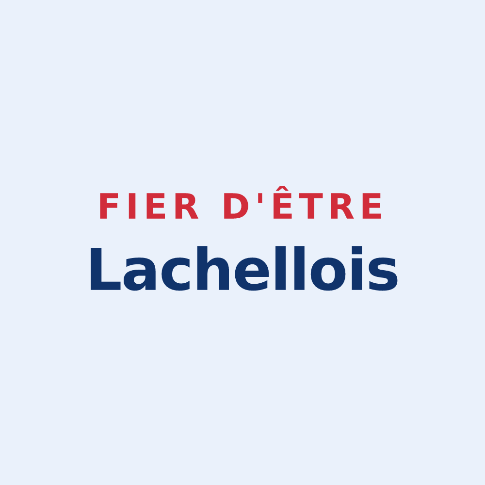 Sticker « Fier d'être Lachellois » — design pour Lachelle