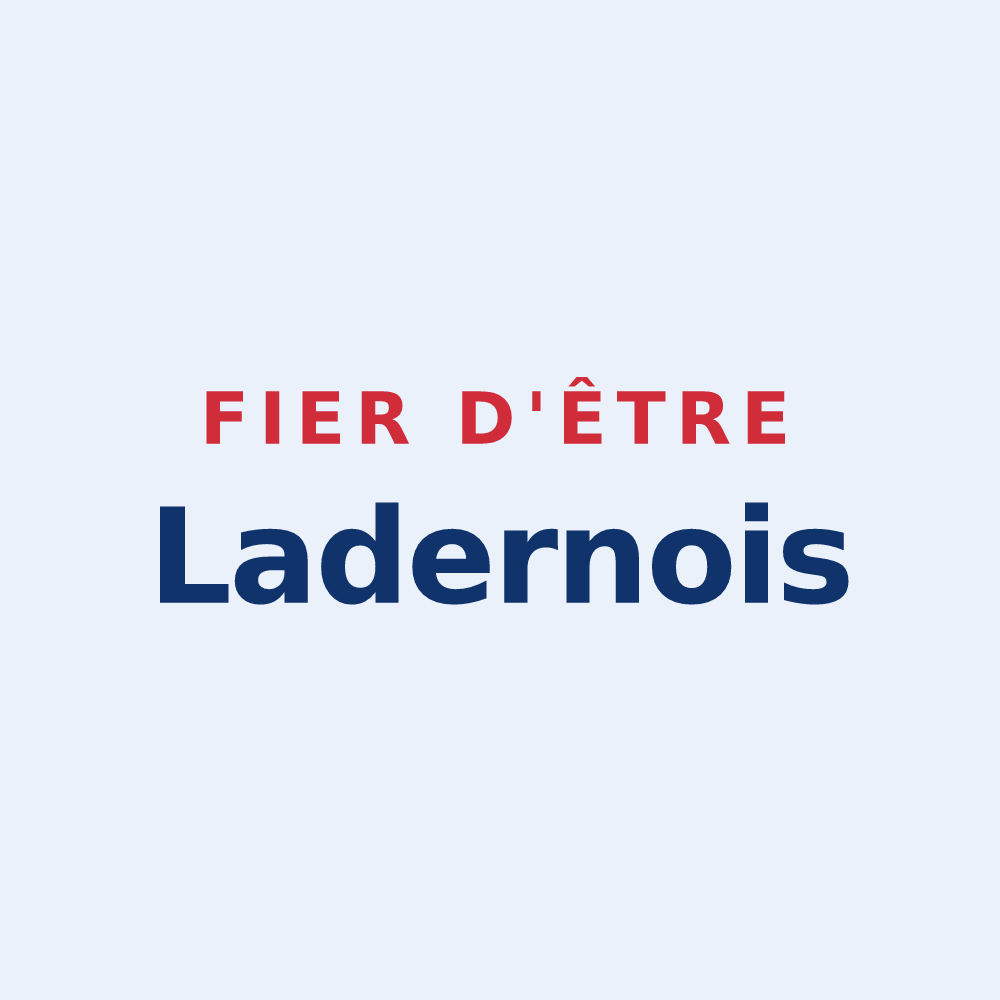 Sticker « Fier d'être Ladernois » — design pour Ladern-sur-Lauquet