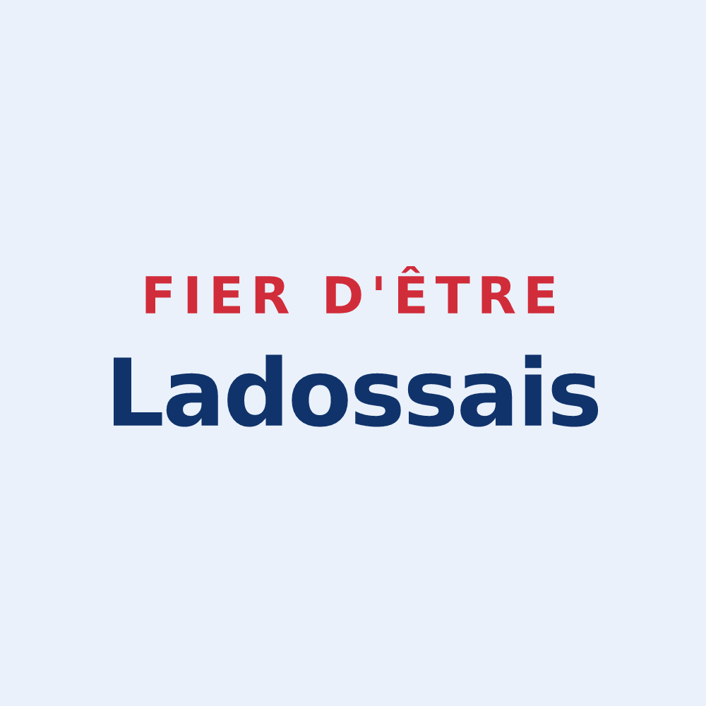 Sticker « Fier d'être Ladossais » — design pour Lados