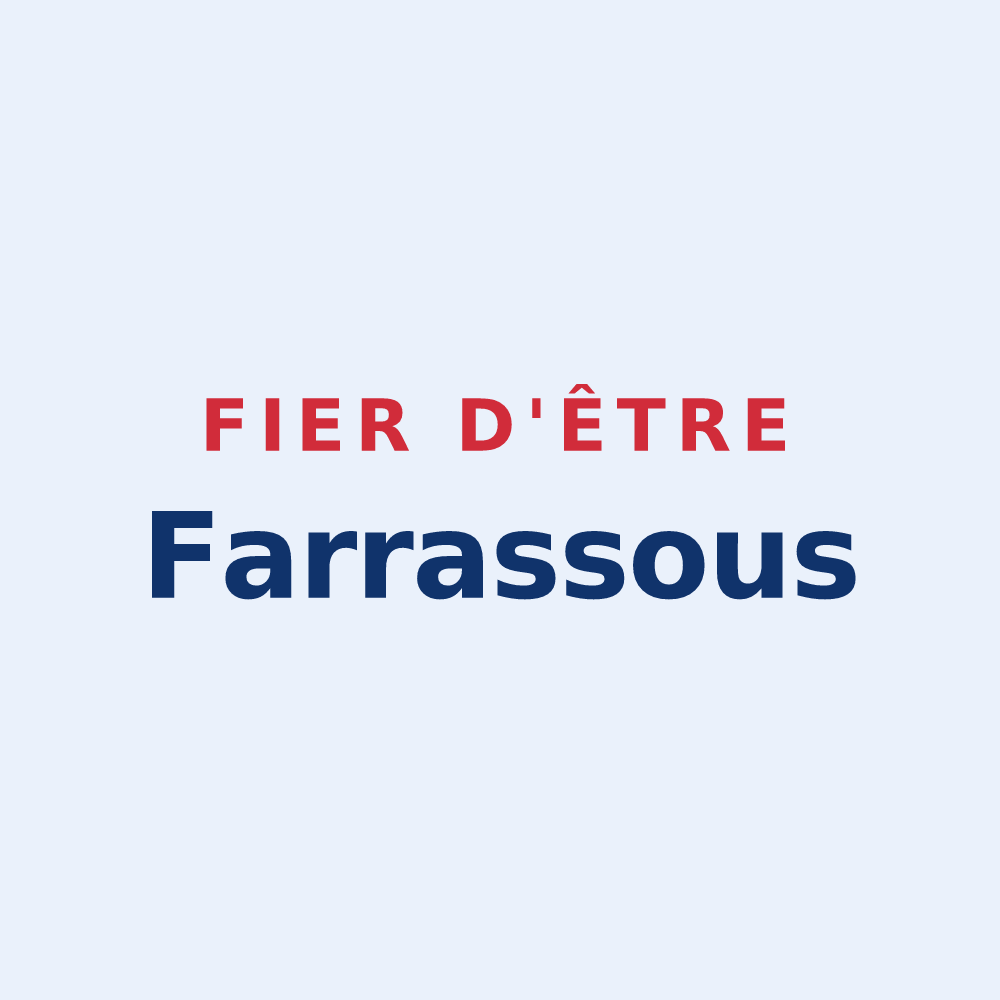 Sticker « Fier d'être Farrassous » — design pour Lafarre