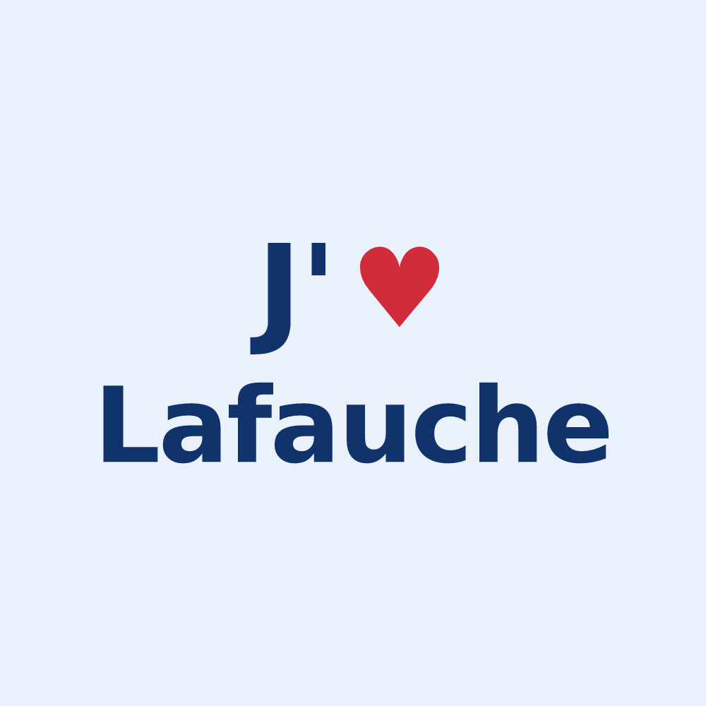Sticker personnalisé Lafauche — design J'aime Lafauche