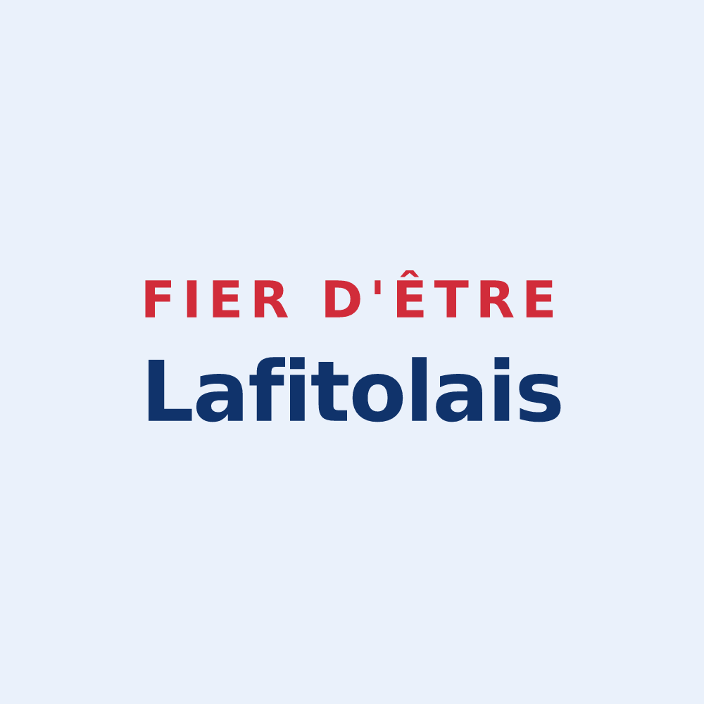Sticker « Fier d'être Lafitolais » — design pour Lafitole