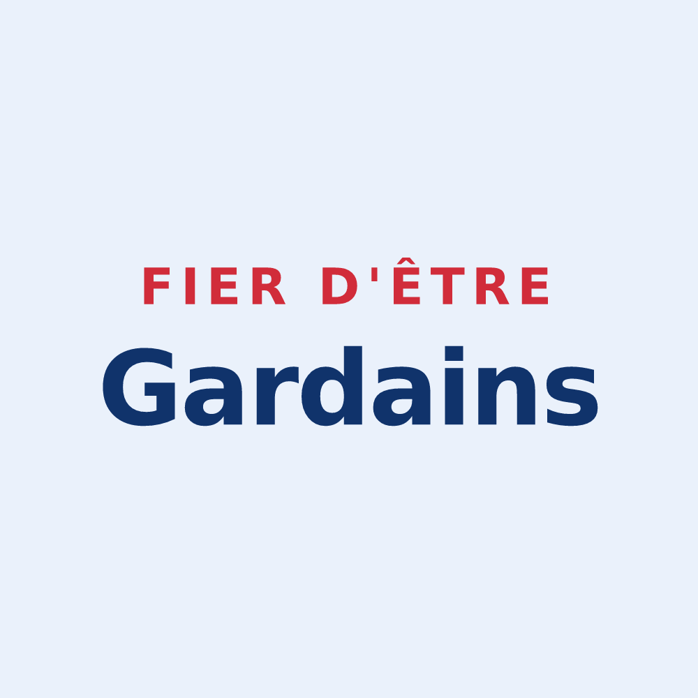 Sticker « Fier d'être Gardains » — design pour Lagarde