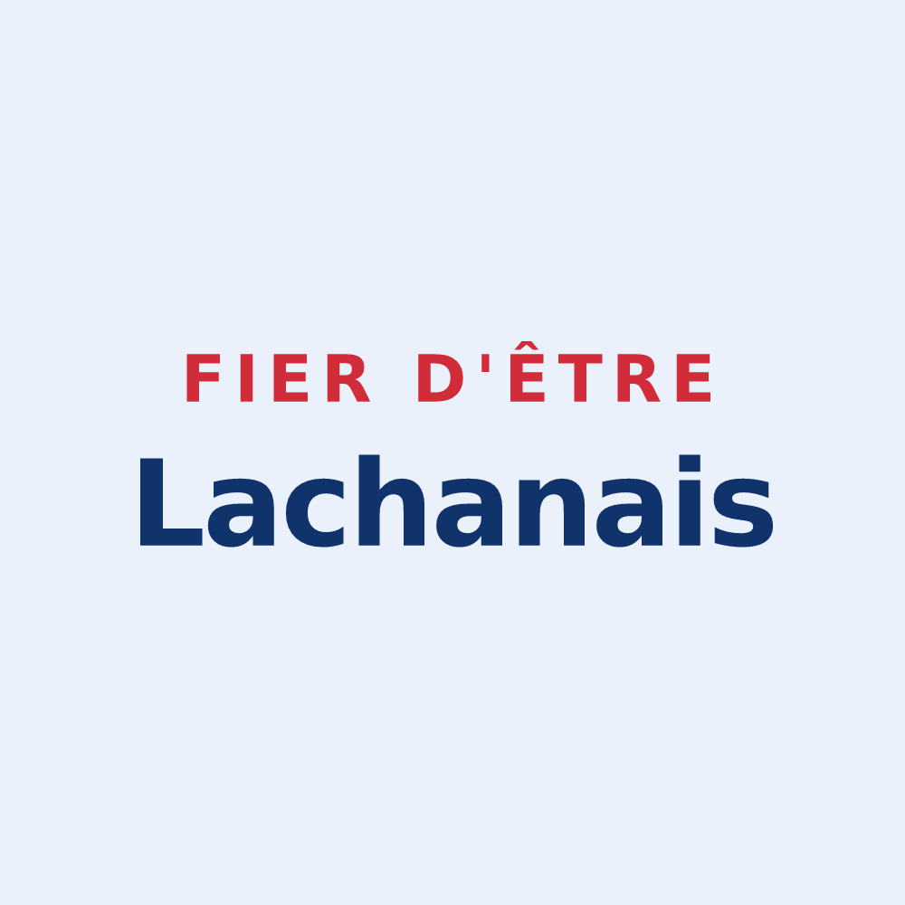 Sticker « Fier d'être Lachanais » — design pour Lagarde-Hachan