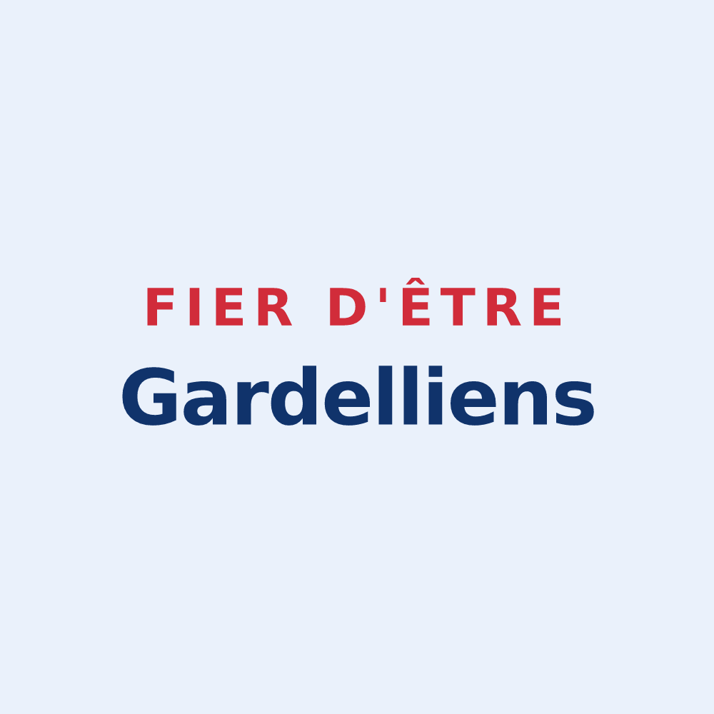 Sticker « Fier d'être Gardelliens » — design pour Lagardelle