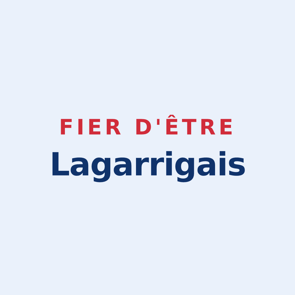 Sticker « Fier d'être Lagarrigais » — design pour Lagarrigue