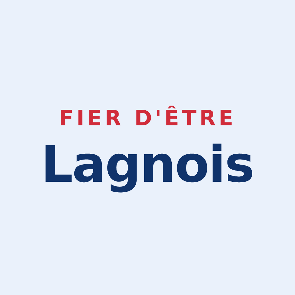 Sticker « Fier d'être Lagnois » — design pour Lagnes