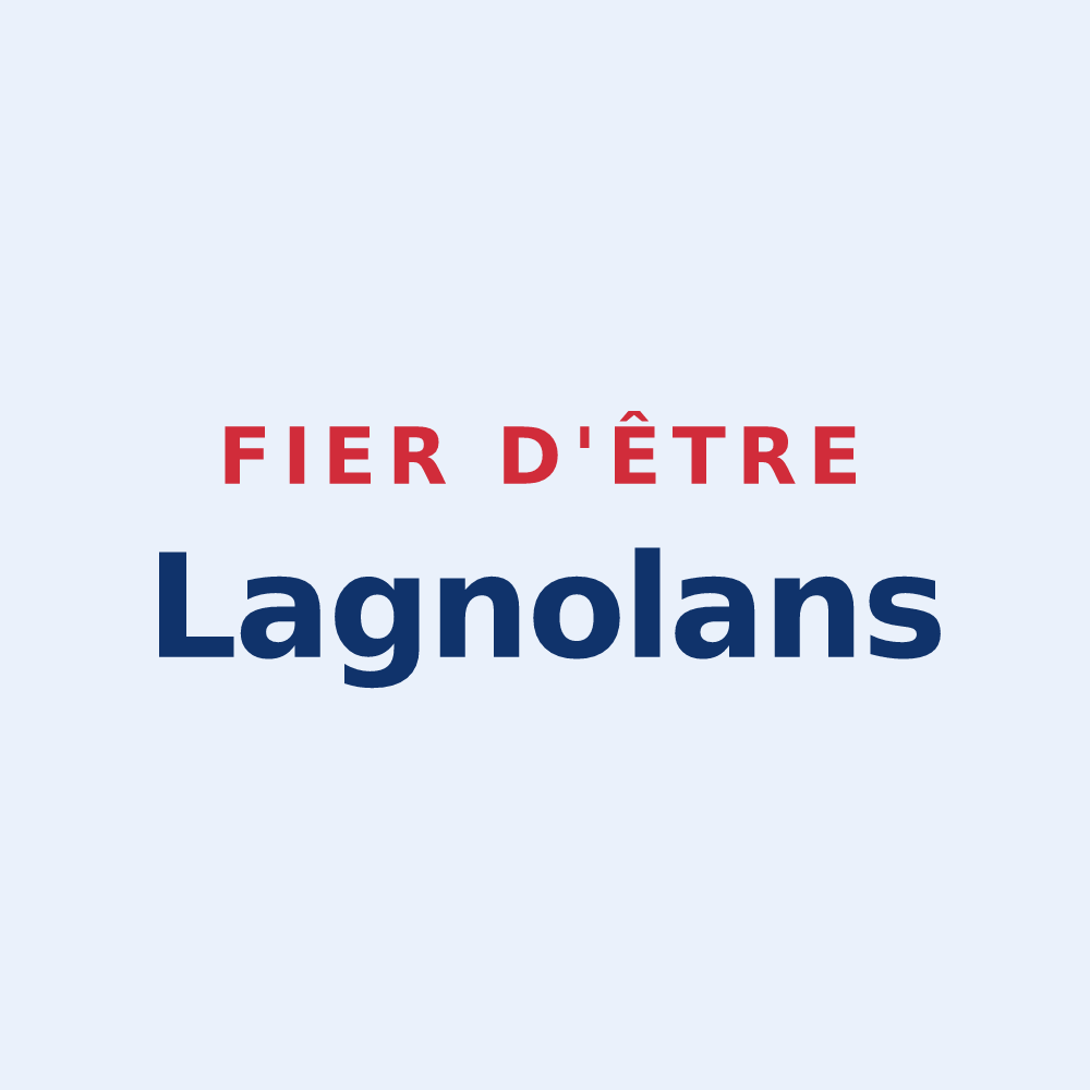 Sticker « Fier d'être Lagnolans » — design pour Lagnieu