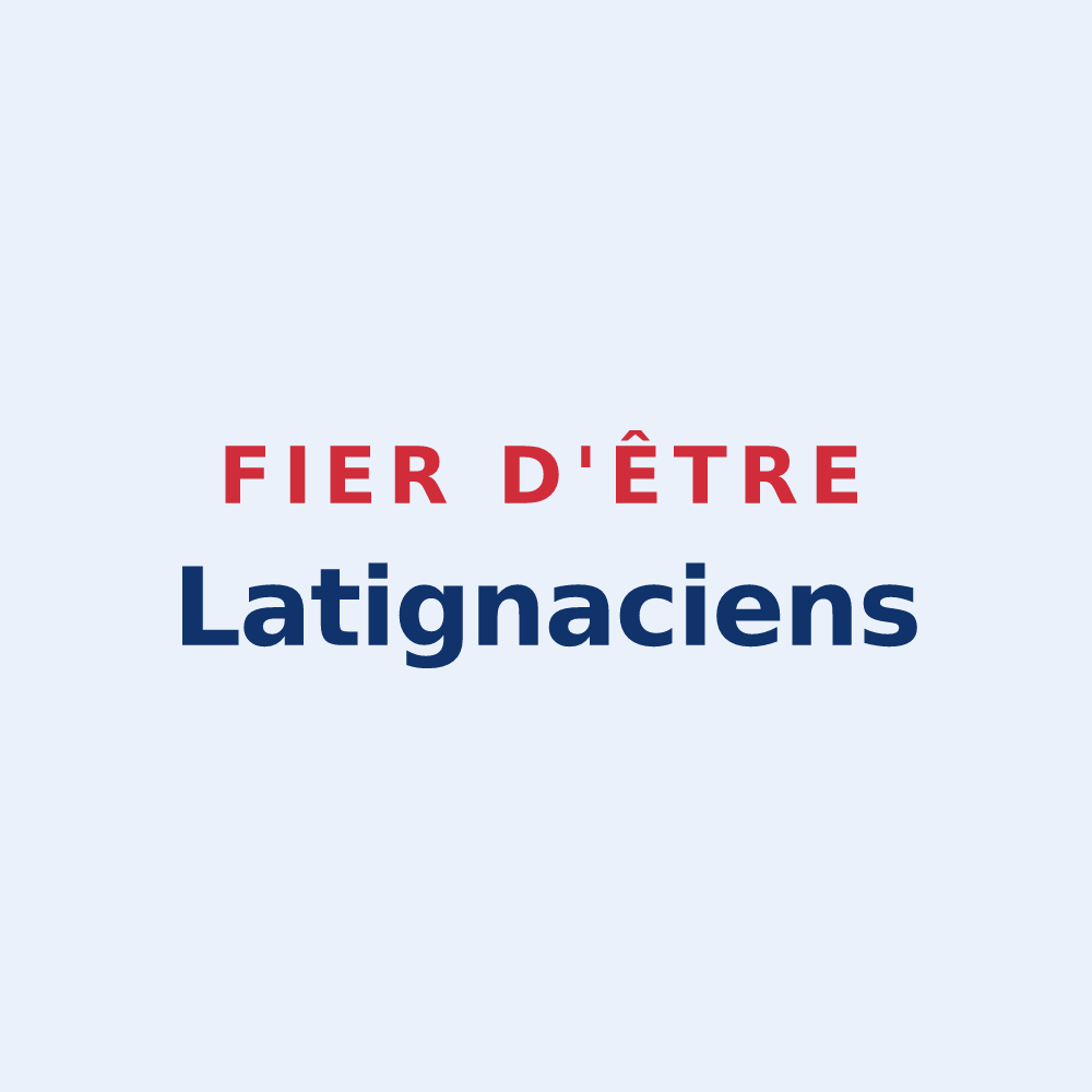 Sticker « Fier d'être Latignaciens » — design pour Lagny-sur-Marne