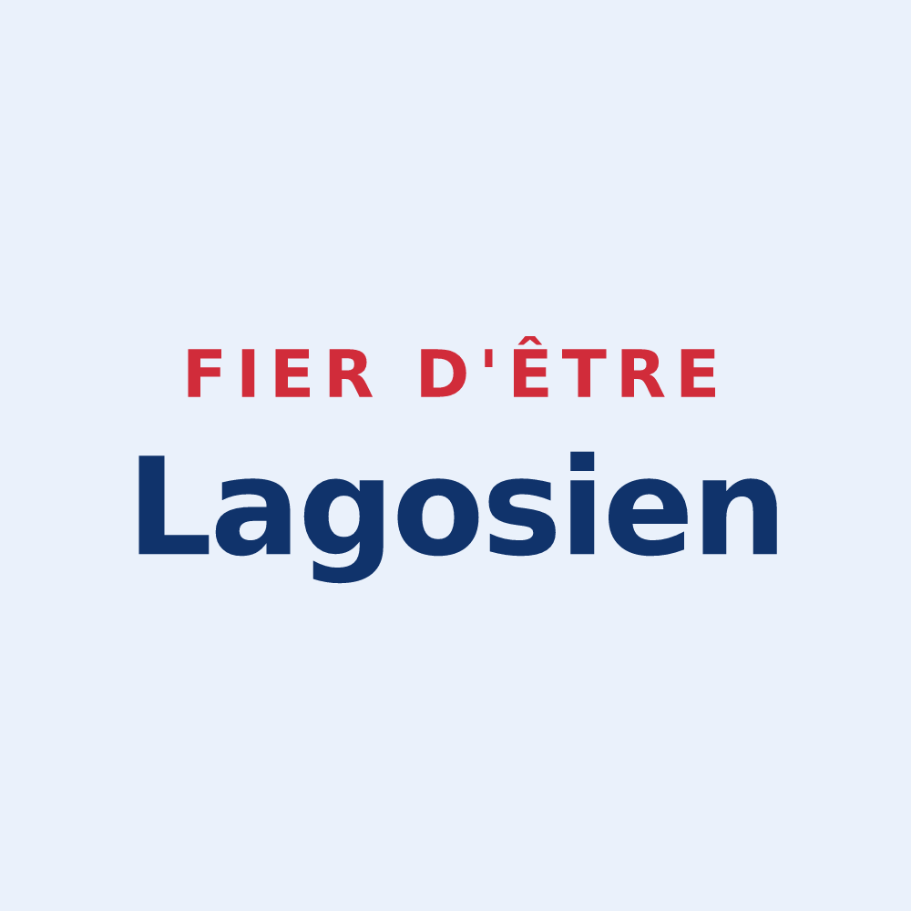 Sticker « Fier d'être Lagosien » — design pour Lagos