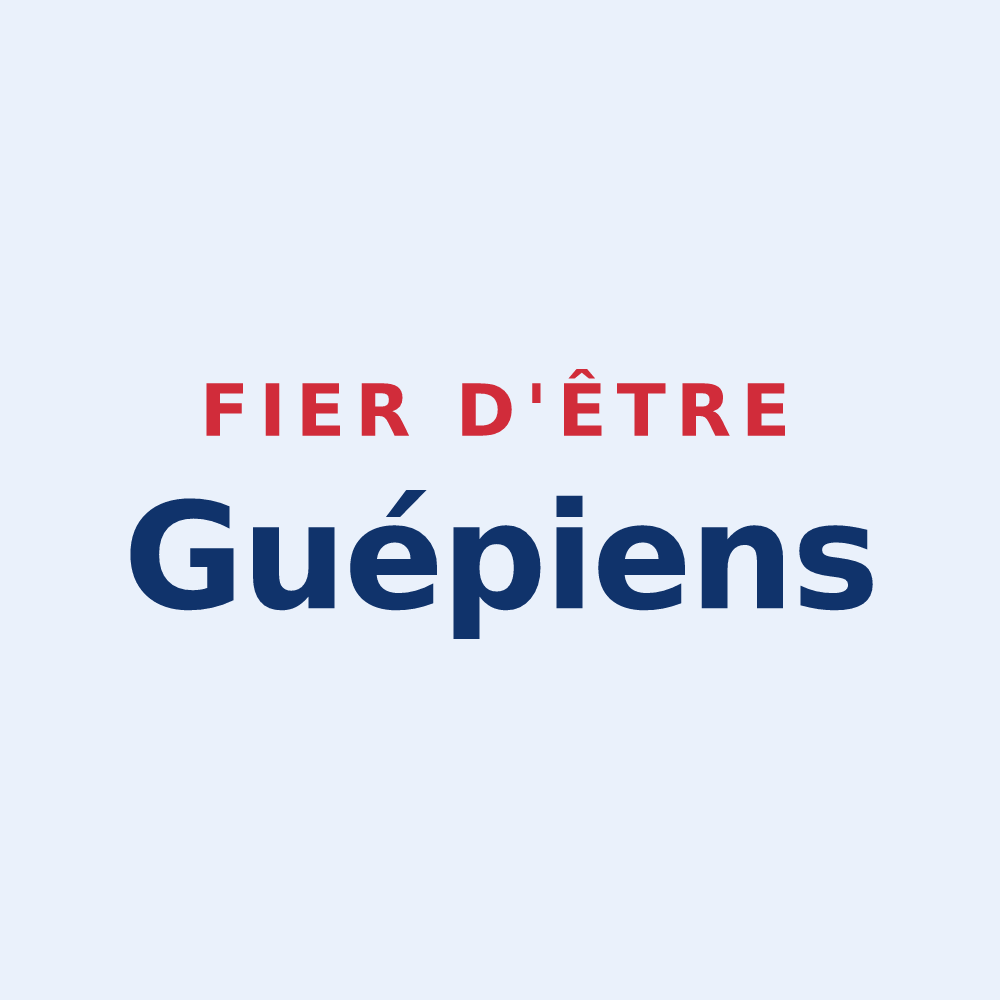 Sticker « Fier d'être Guépiens » — design pour Laguépie