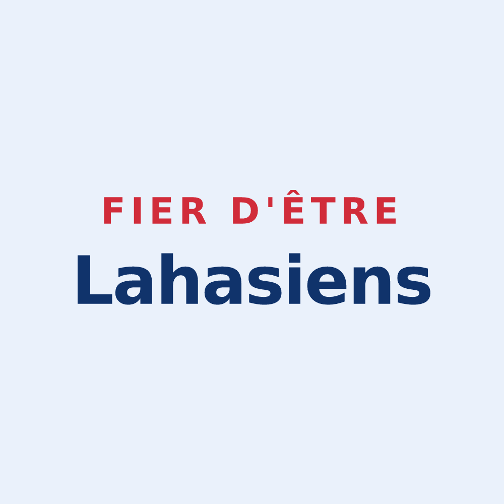 Sticker « Fier d'être Lahasiens » — design pour Lahas
