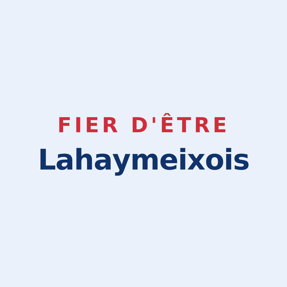 Sticker « Fier d'être Lahaymeixois » — design pour Lahaymeix