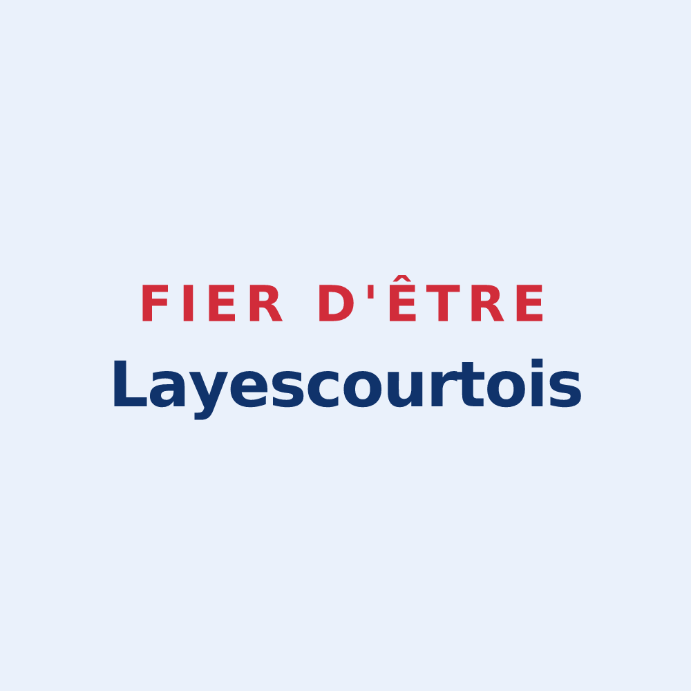 Sticker « Fier d'être Layescourtois » — design pour Laheycourt