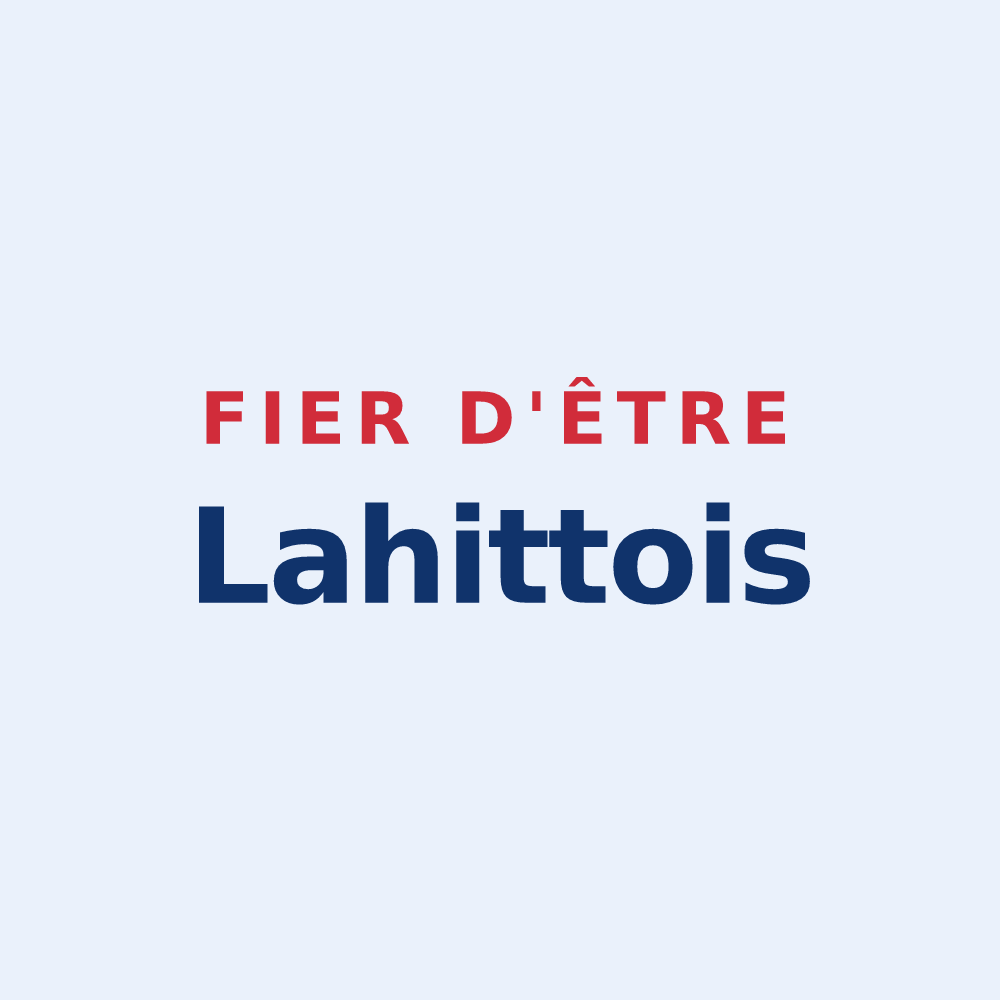 Sticker « Fier d'être Lahittois » — design pour Lahitte